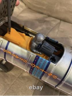 Vtg Space Frontier Rocket Ship Yoshino Battery Toy Apollo 11 Tested Works