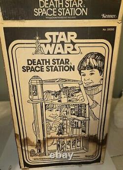 Vtg Star Wars Death Star Space Station In Original Box Not Together