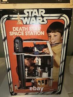 Vtg Star Wars Death Star Space Station In Original Box Not Together