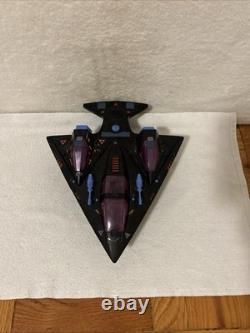 Vtg Starcom Shadowbat With 2 Pilots & 2 Parasites Retro Space Toy 1986 WORKS