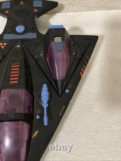 Vtg Starcom Shadowbat With 2 Pilots & 2 Parasites Retro Space Toy 1986 WORKS