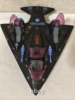 Vtg Starcom Shadowbat With 2 Pilots & 2 Parasites Retro Space Toy 1986 WORKS