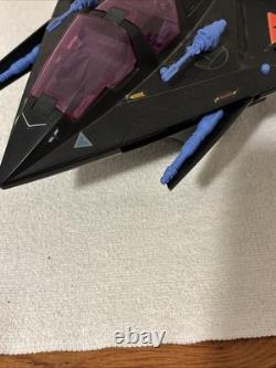 Vtg Starcom Shadowbat With 2 Pilots & 2 Parasites Retro Space Toy 1986 WORKS