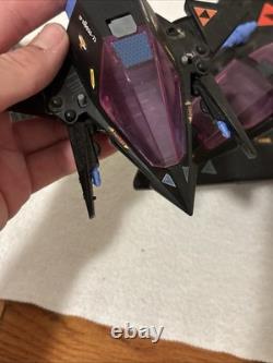 Vtg Starcom Shadowbat With 2 Pilots & 2 Parasites Retro Space Toy 1986 WORKS