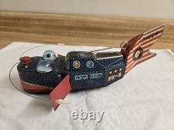 Vtg. Yoshiya (KO) space whale ship pioneer PX-3 wind up, Japan