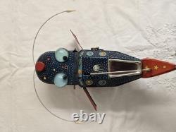 Vtg. Yoshiya (KO) space whale ship pioneer PX-3 wind up, Japan