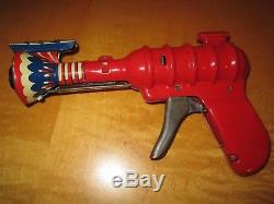 Vtg. Z-Z Ray Pop Space Gun, All Metal Products Co, Wyandotte, MI, Buck Rogers Era