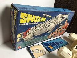 Vtg space 1999 eagle 1 spaceship mattel Transporter Spaceship Box Figures Movie