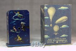 Wind Up Vintage Tin Space Toy Sputnik Tinplate Clockwork Mint Box 1959 (video)
