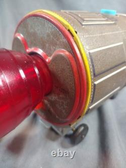 Working Masudaya Tin Toy USA NASA Apollo Rocket Vintage Modern Toys Co Japan