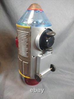 Working Masudaya Tin Toy USA NASA Apollo Rocket Vintage Modern Toys Co Japan