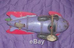 Wyandotte Buck Rogers Rocket C. 1930's Vintage Space Toy Art Deco