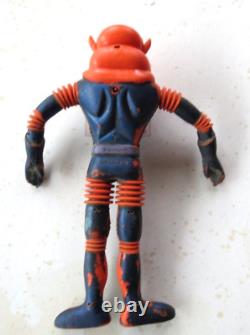 Xodiac Space Alien 6 action figure 1960 Vintage rubber Colorforms original