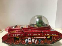 YOSHIYA Tin Toy BUMP'N GO SPACE EXPLORER Vintage Rare From JAPAN F/S