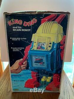 YOW! Vintage 1971 Topper DING A LINGS SEALED KING DING Robot OLD STORE STOCK