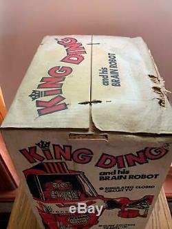 YOW! Vintage 1971 Topper DING A LINGS SEALED KING DING Robot OLD STORE STOCK