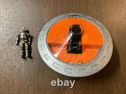 Zee Toys Metal Man 1978 Vintage Die Cast Metal Man Robot & Space Saucer Set